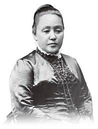 A portrait photograph of Niijima Yae