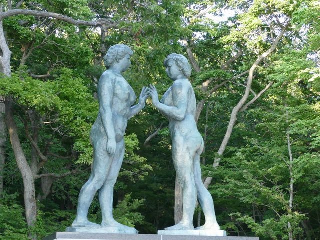 Lake Towada and the Statue of Maidens