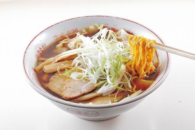 A bowl of Asahikawa ramen
