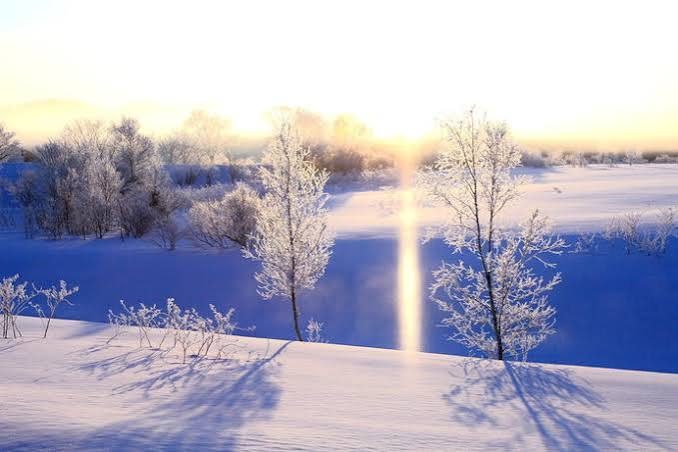 Asahikawa on a deep-winter morning