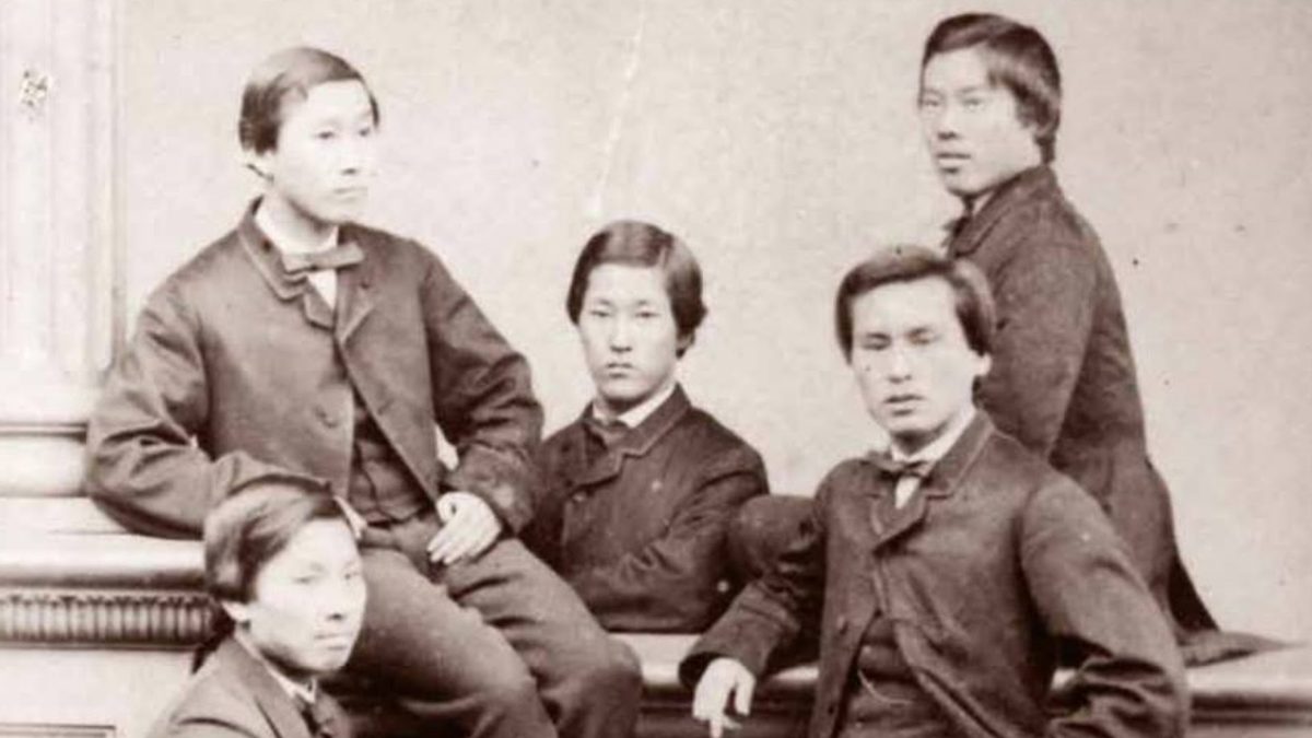 The Choshu Five, photographed in 1863