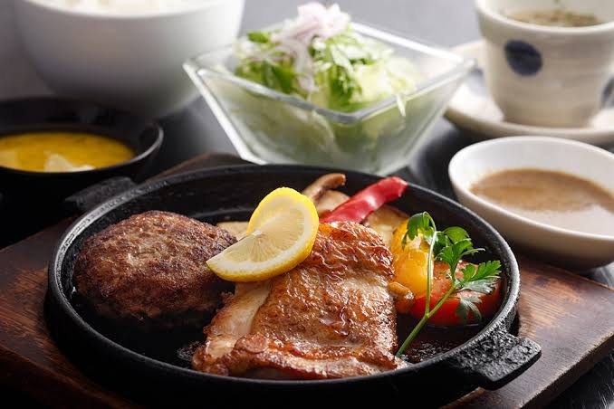 A steak dish of Choshu chicken
