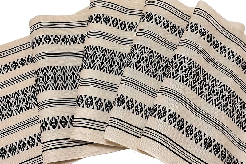 The kenjo pattern of Hakata ori