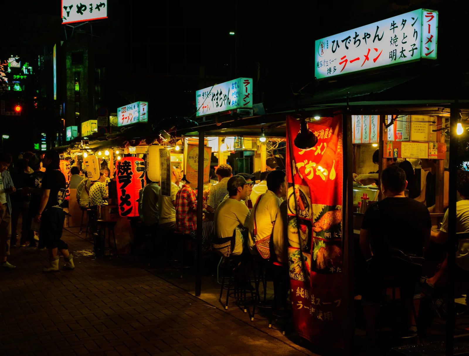 Yatai stalls in Nakasu