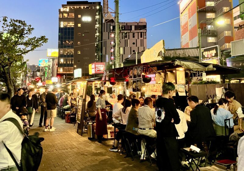 Yatai in Tenjin