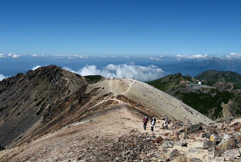 Tatamidaira on Mt Norikura