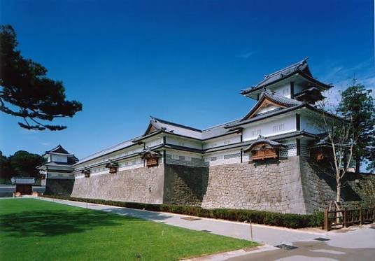 Hishi Yagura turret and Gojikken Nagaya of Kanazawa Castle