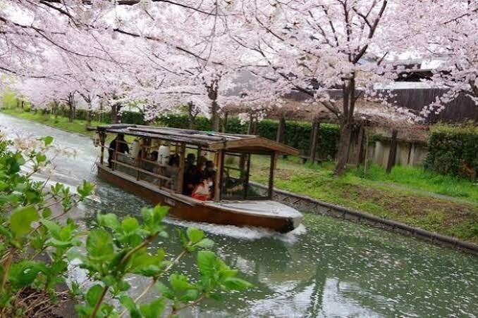 伏見の酒蔵と濠川。伏流水が酒どころを生んだ