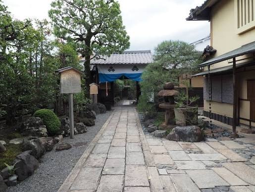 Yagi-tei in Mibu, the Shinsengumi's first headquarters and site of Serizawa Kamo's assassination.