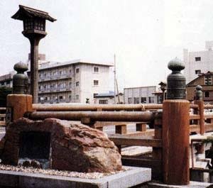 Finials on Kami-no-hashi