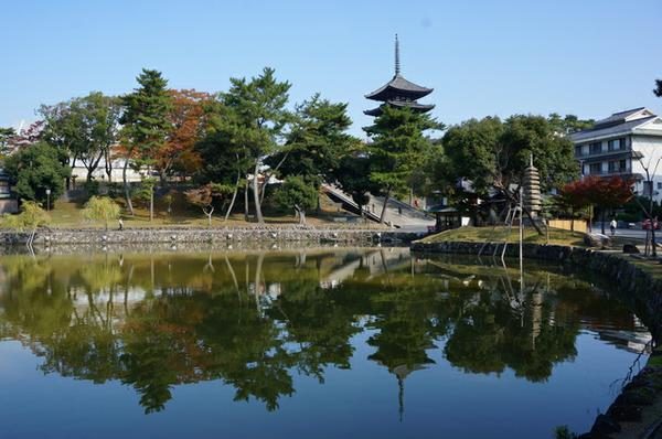 The five-storey pagoda of Kofuku-ji