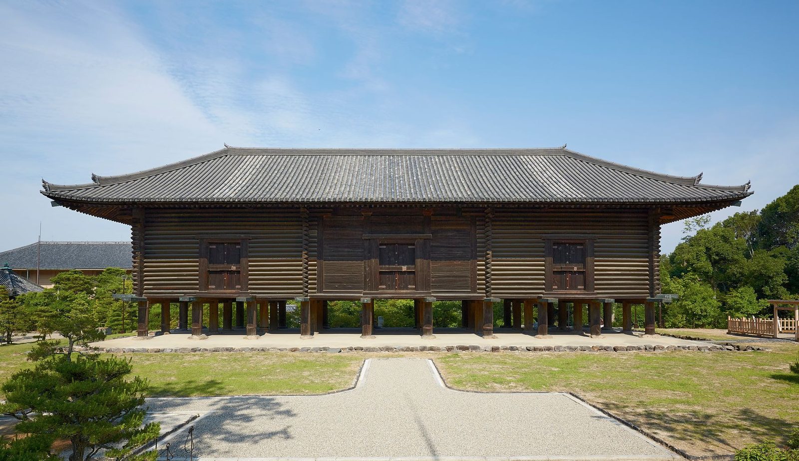 The Shoso storehouse of the Shoso-in