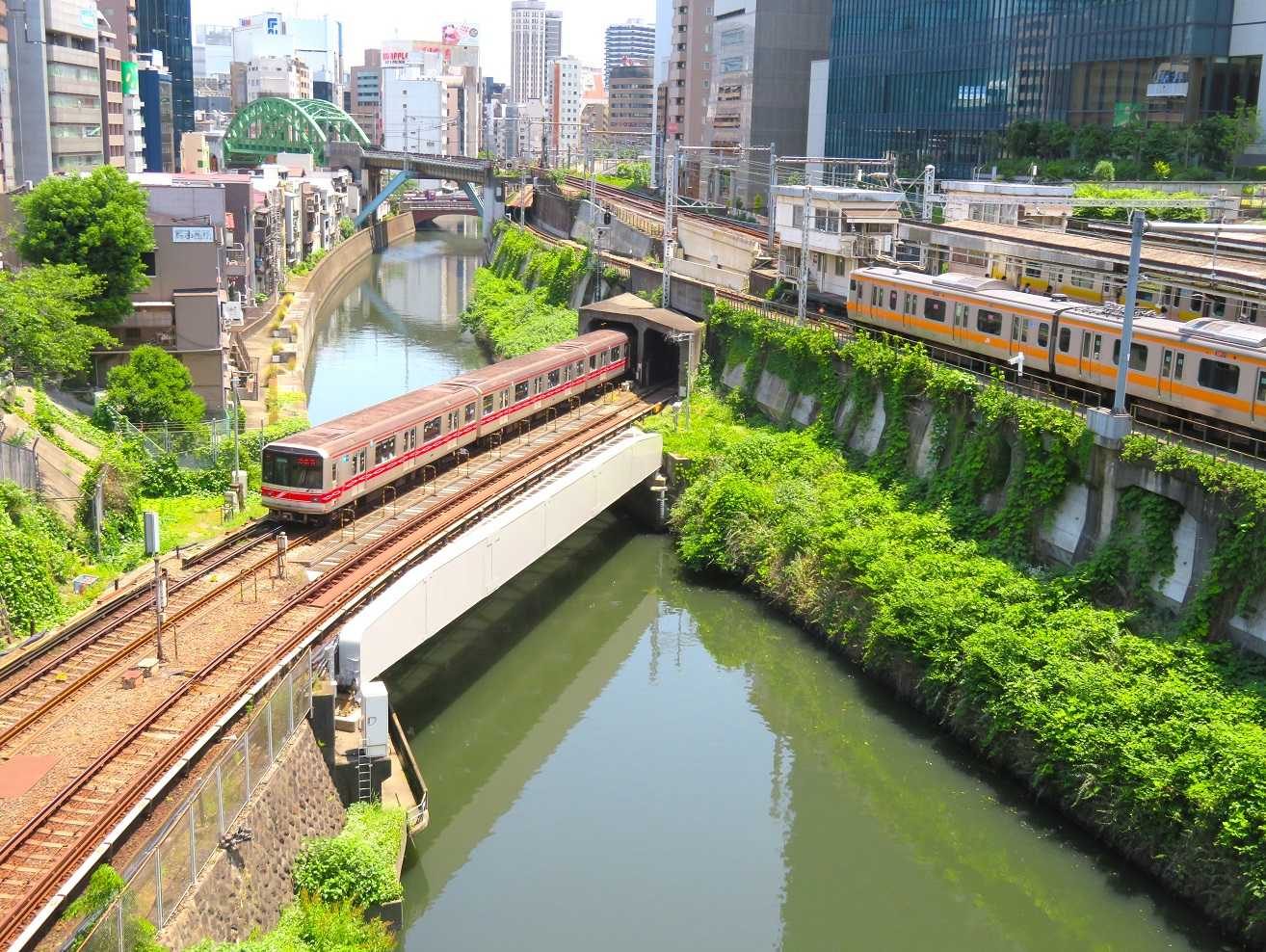 The Kanda River at Ochanomizu