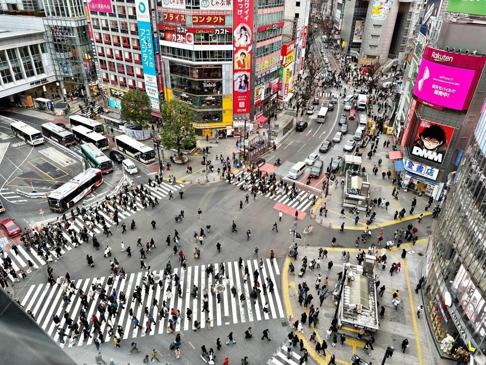 Shibuya Scramble Crossing