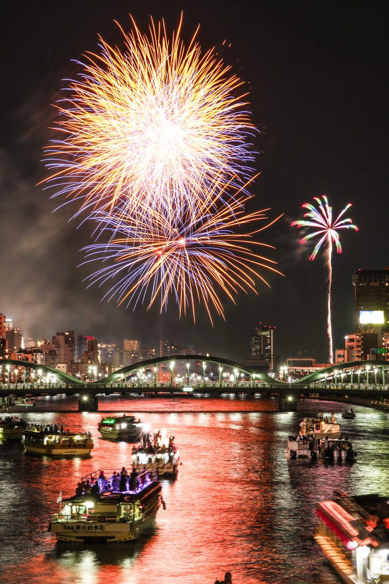 The Sumida River Fireworks Festival