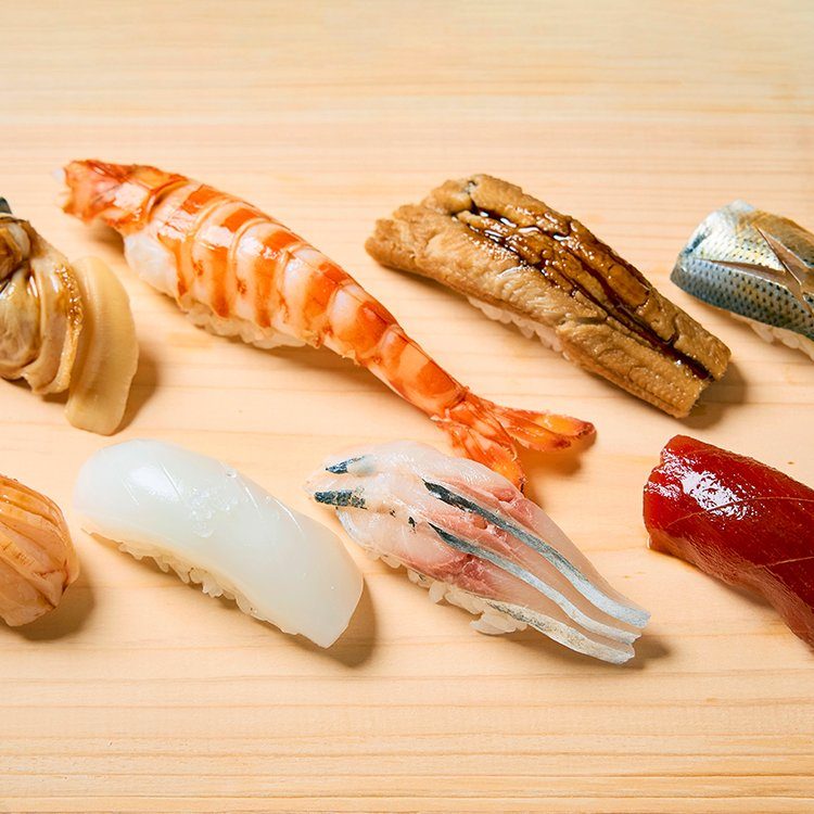 Edo-mae nigiri sushi